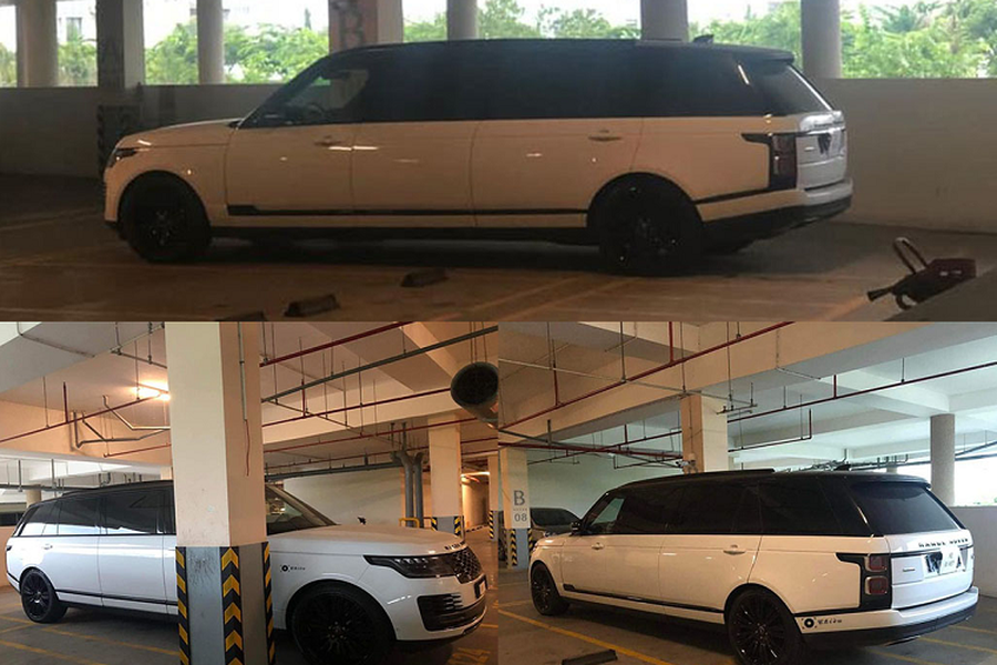 Chiếc SUV hạng sang  Range Rover Autobiography độ Klassen này mới bị bắt gặp xuất hiện trong hầm gửi xe tại Sài Gòn. Hình ảnh của chiếc xe “khủng” rất nhanh được lan truyền trên mạng và gây xôn xao giới mê xe trong nước. Đáng chú ý, phần đuôi của xe còn được dán giấy “xe đi xét”, nhiều khả năng chiếc Range Rover Autobiography độ Klassen này đang chờ thủ tục để nộp thuế, xét xe và đăng kiểm.