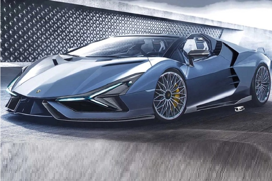 Ngoài ra, hãng cũng tiết lộ, mẫu  siêu xe kế nhiệm Lamborghini Aventador này sẽ được trang bị động cơ V12 hoàn toàn mới, được hỗ trợ bởi công nghệ hybrid.