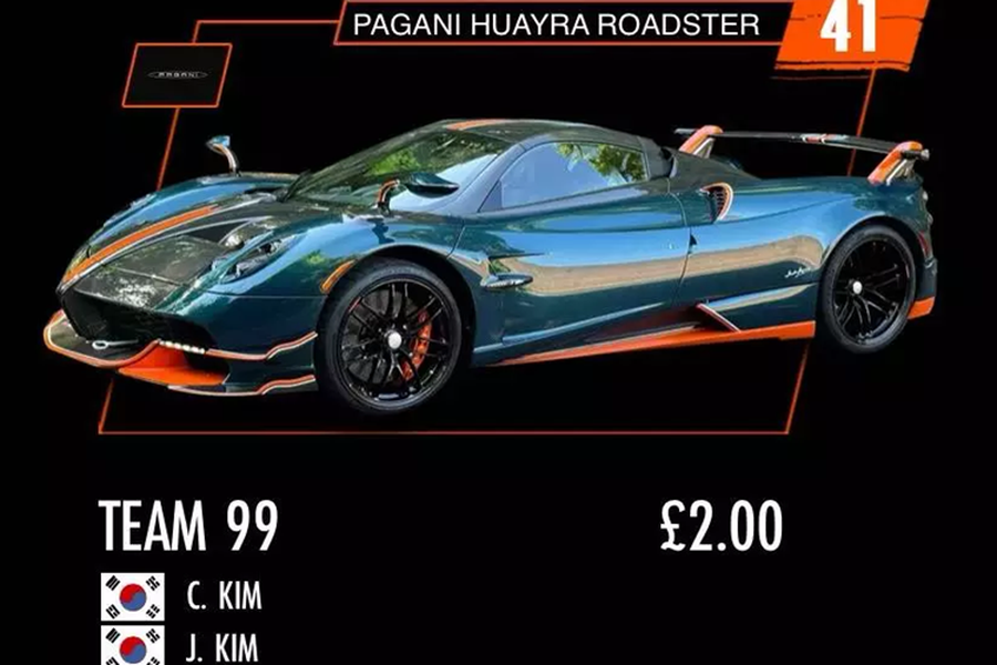 Mới đây, 1 số thông tin cho rằng, chiếc siêu xe  Pagani Huayra BC Roadster triệu đô mang màu sơn xanh carbon cùng với nhiều họa tiết màu cam, sẽ do 2 người Hàn Quốc điều khiển trong hành trình siêu xe Gumball 3000 diễn ra ở Việt Nam vào tuần sau, ngày 14/9/2024.