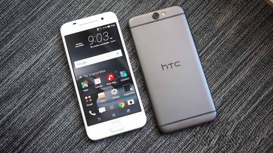 HTC One A9 được đánh giá là chiếc  smartphone giống hệt iPhone 6 nhất. Ảnh: TGDĐ.