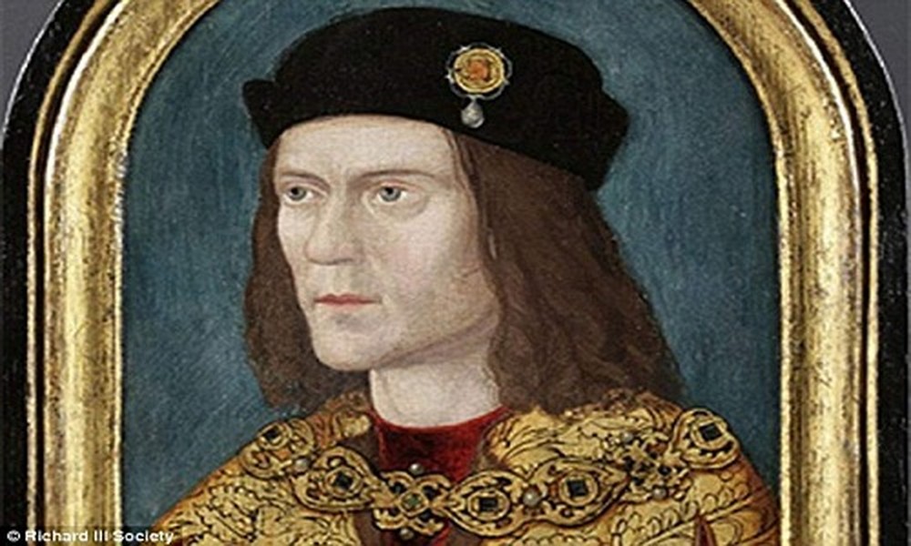  Vua Richard III nổi tiếng nước Anh là ông hoàng cuối cùng của triều đại Plantagenet từ năm 1483 cho đến khi qua đời vào năm 1485.