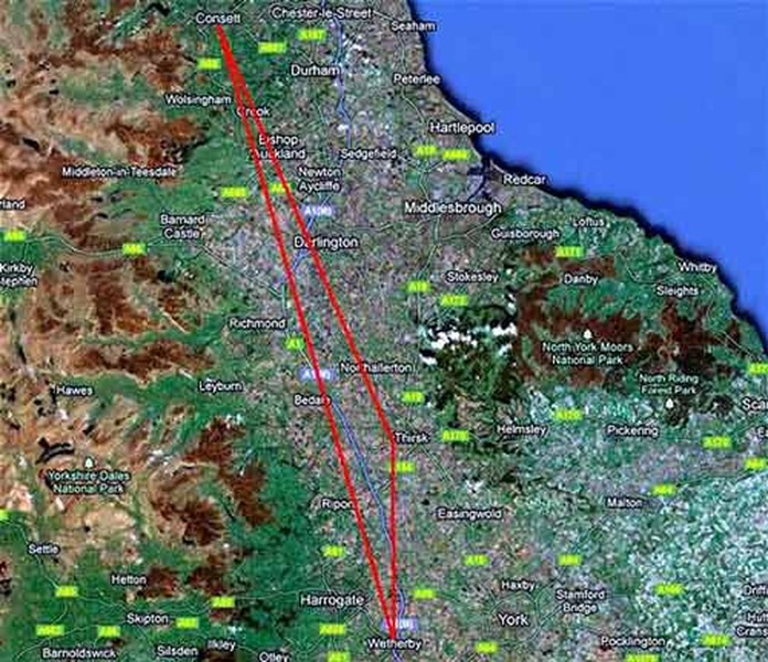 Nước Anh có một khu vực gọi là “tam giác quỷ Bermuda” trên không. Ba đỉnh của tam giác này là: Thirsk, Wetherby và Consett. Khu vực này là nơi hàng trăm con  chim bồ câu "bốc hơi" một cách bí ẩn.