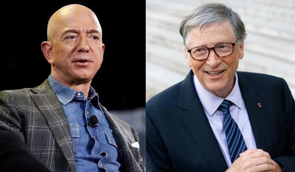 Là những người có sự nghiệp thành công nhất thế giới,  Bill Gates và Jeff Bezos có một số điểm chung thú vị và bất ngờ. Trong số này có việc cả 2 đều nằm trong top đầu những tỷ phú giàu nhất thế giới.