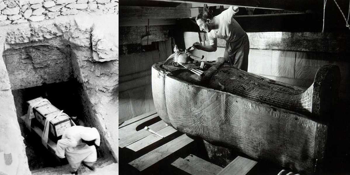 Năm 1922, nhà khảo cổ Howard Carter và các cộng sự đã tìm thấy lăng mộ của  pharaoh Ai Cập Tutankhamun tại Thung lũng các vị vua. Lối vào lăng mộ còn nguyên dấu niêm phong. Theo đó, đây là một trong những lăng mộ nguyên vẹn nhất Ai Cập được tìm thấy từ trước đến nay.