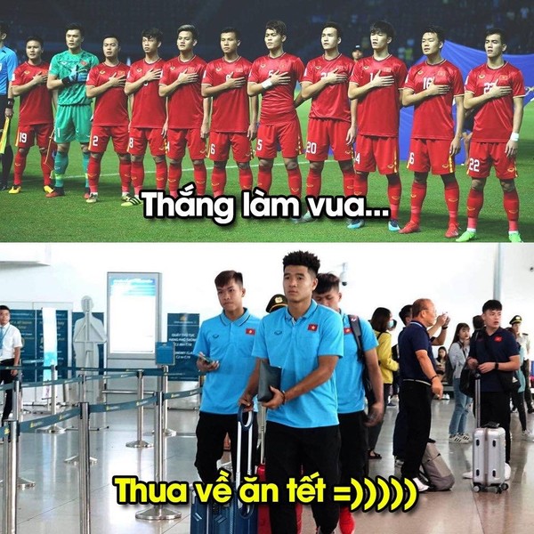 Tối 16/1, trận đấu giữa  U23 Việt Nam và U23 Triều Tiên trong khuôn khổ bảng D VCK U23 Châu Á 2020 diễn ra. Đây là cơ hội cuối cùng và vô cùng mong manh đối với thầy trò HLV Park Hang-seo để giành được tấm vé vào tứ kết nên người hâm mộ không đặt quá nhiều kỳ vọng. Đúng như dự đoán, các cầu thủ Việt Nam phải xách vali về nước.