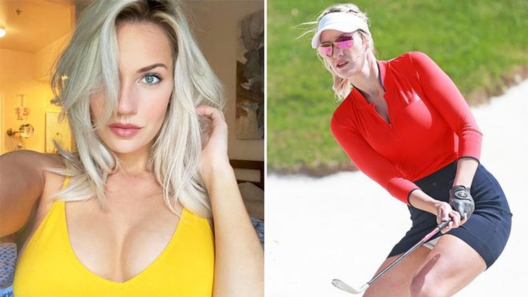 Paige Spiranac,  nữ golf  thủ 27 tuổi người Mỹ từng bị dọa sát hại vì ăn mặc quá gợi cảm trên mạng xã hội.