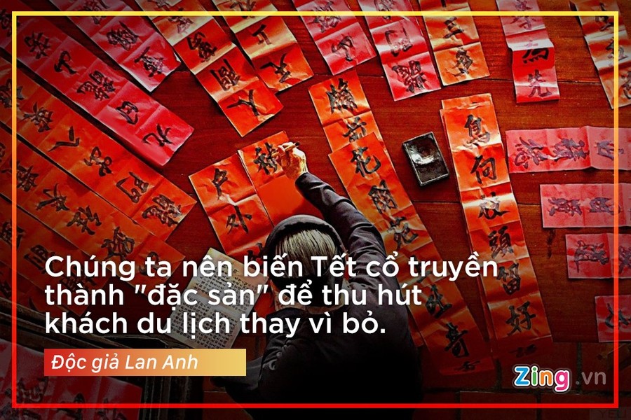 Mới đây, ý kiến của một tiến sĩ cho rằng nên "xóa sổ" Tết ta bởi thái độ, năng suất làm việc của người lao động bị ảnh hưởng theo chiều hướng tiêu cực. Người này cho rằng những tệ nạn xã hội, tai nạn giao thông cũng tăng vọt trong dịp Tết.