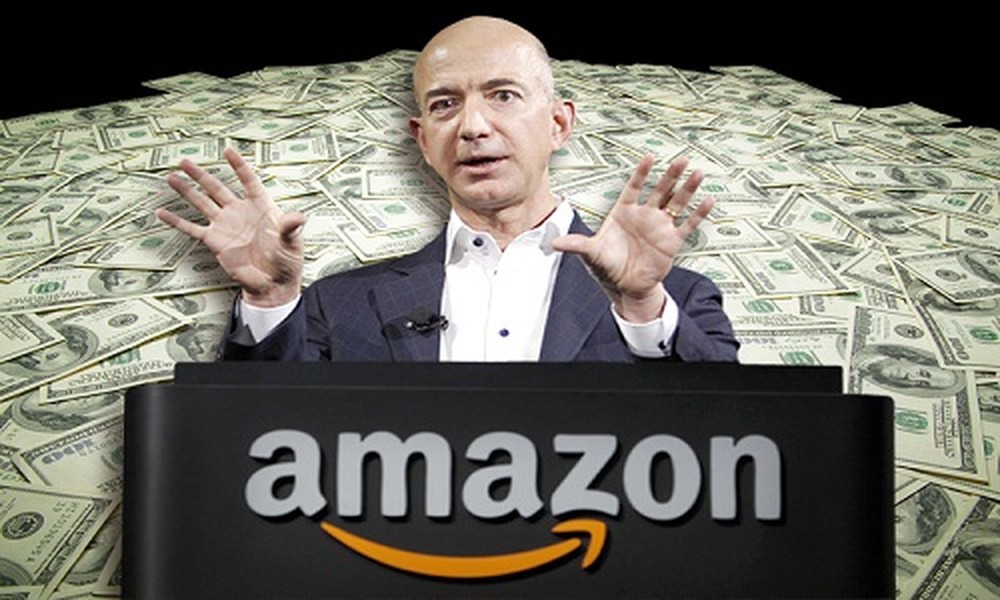 Vừa qua, trang CNBC đưa ra hình dung khó tin về khối tài sản khủng của ông chủ Amazon,  Jeff Bezos. Ảnh: Salon.