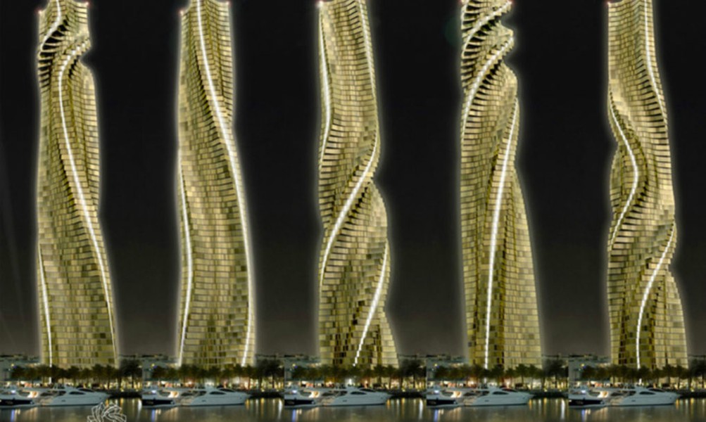 Thành phố Dubai nổi tiếng với những kiến trúc độc lạ trên thế giới. Trong đó, Dynamic Tower là niềm tự hào mới của thành phố này.