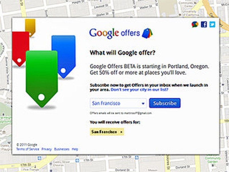 Ra mắt trong thời kì hoàng kim của các dịch vụ như Groupon hay Living Social, Google Offers khó mà giữ được chỗ đứng của mình. Đặc biệt là khi xu hướng cung cấp mã giảm giá hay coupon giảm nhiệt.