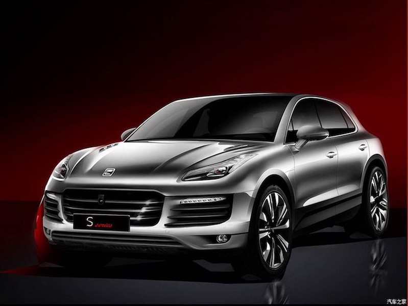 Trước đây, những bản vẽ của chiếc Zotye SR8 đã được hãng xe Trung Quốc Zotye công bố, tuy nhiên lúc này chiếc xe dù rõ ràng vẫn lấy cảm hứng từ mẫu  Porsche Macan nhưng chưa tới nỗi nhái "trắng trợn".