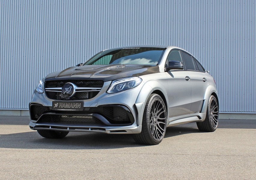 Ở dạng nguyên bản, chiếc  Mercedes-AMG GLE 63 Coupe vốn đã có ngoại hình rất thể thao và phong cách. Tuy nhiên sau khi "qua tay" Hamann, chiếc xe còn trở nên "ngầu" và dữ dằn hơn nữa bởi những thay đổi ngoại hình của hãng này.