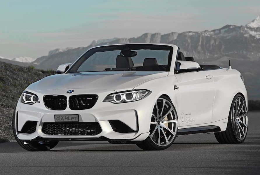 Vào tháng 9 vừa qua, chính BMW đã xác nhận rằng hãng sẽ không tạo ra phiên bản mui trần  BMW M2 Convertible từ dòng xe thể thao M2 Coupe. Tuy nhiên mới đây, một hãng độ tại Thụy Sĩ có tên Dahler đã tự tạo ra một chiếc M2 Convertible "không chính hãng".