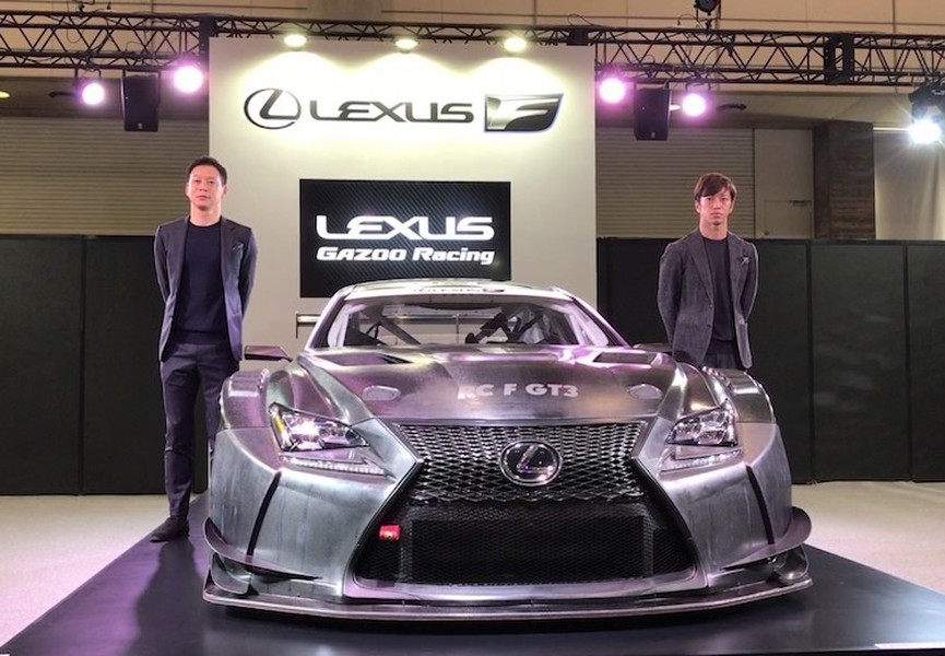 Được phát triển bởi đội đua Lexus Gazoo Racing,  Lexus RC F GT3 dựa trên mẫu coupe thể thao hàng đầu của Lexus hiện nay là RC F. Chiếc xe sẽ thi đấu trong các giải đua theo thể thức GT3 của Liên đoàn đua ôtô Quốc tế FIA như IMSA ở Mỹ hay SUPER GT ở Nhật.