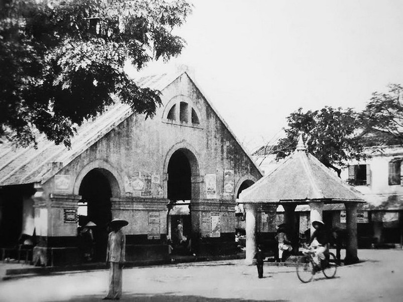 Chợ  Hội An xưa.