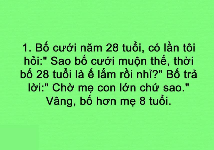 Bộ sưu tập những câu nói làm "tan chảy" trái tim bạn đời của các  ông bố bà mẹ mới đây xuất hiện trên mạng xã hội và khiến nhiều người thích thú.