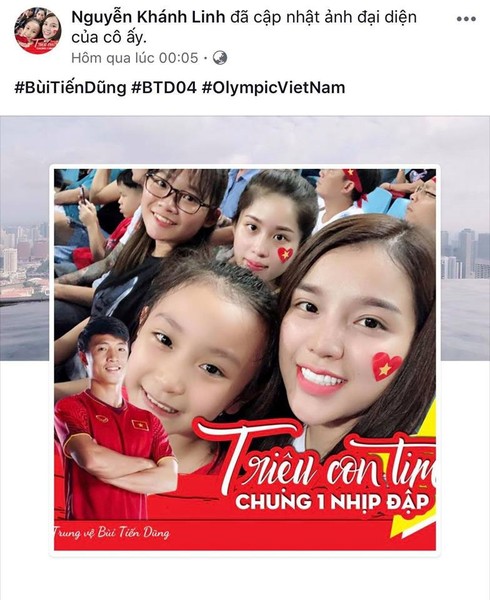 Trung vệ Bùi Tiến Dũng của  Olympic Việt Nam là cầu thủ khá kín tiếng trong đời sống và đặc biệt là chuyện tình cảm. Anh chàng đang thi đấu cho CLB Viettel này chưa từng công khai người yêu như các đồng đội và điều này khiến nhiều người tò mò. Họ luôn theo dõi từng bình luận của Tiến Dũng để xem bạn gái của anh là ai.