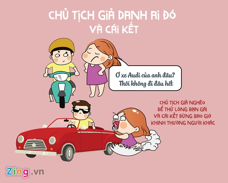 Đây là trào lưu "chiếm sóng" cộng đồng mạng gần đây khi chỉ cần dạo một vòng các mạng xã hội, bạn sẽ không khó bắt gặp cụm từ "Chủ tịch giả...và cái kết" tràn ngập khắp nơi.