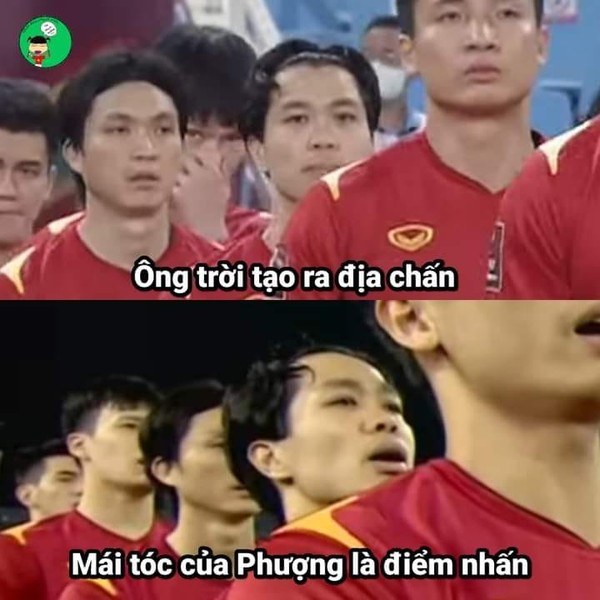 Đội tuyển Việt Nam vừa có trận thua sát nút trước đội bóng hàng đầu châu Á là Nhật Bản tại vòng loại cuối World Cup 2022 khu vực châu Á. Dù các cầu thủ "con cưng" đã thua nhưng netizen vẫn mang đến tiếng cười cho họ thông qua những bức  ảnh chế bóng đá được lan truyền trên mạng.