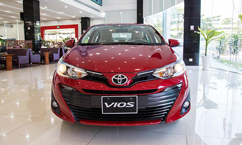 Xe ôtô Toyota Vios đại hạ giá tại Việt Nam