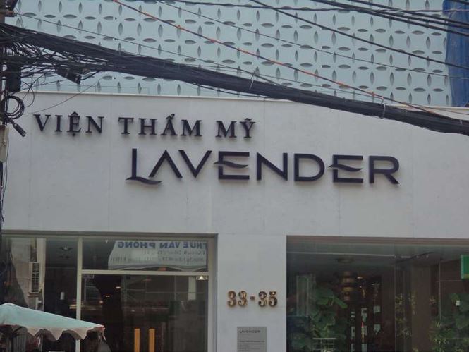 Quang cao “no”, tham my Lavender va Kho Thi o Sai Gon bi so gay