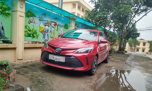 Xe giá rẻ Toyota Vios 2018 lăn bánh tại Việt Nam