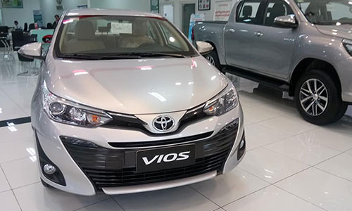 Hình ảnh Toyota Vios 2018 sắp ra mắt tại Việt Nam