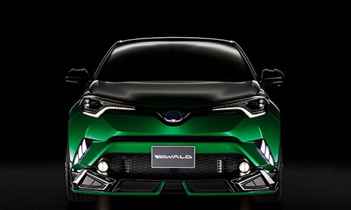 Toyota C-HR lột xác mạnh mẽ với gói độ bodykit Wald International