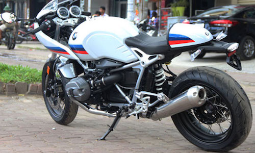 Cận cảnh môtô BMW R nine T Racer đầu tiên tại VN