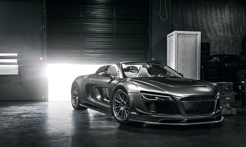 Phiên bản xuyên thấu siêu xe Audi R8 V10 Spyder cực độc