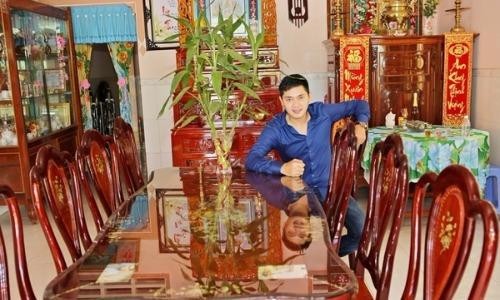 Cuộc sống trong nhà vườn 3.000 mét vuông của Minh Luân 