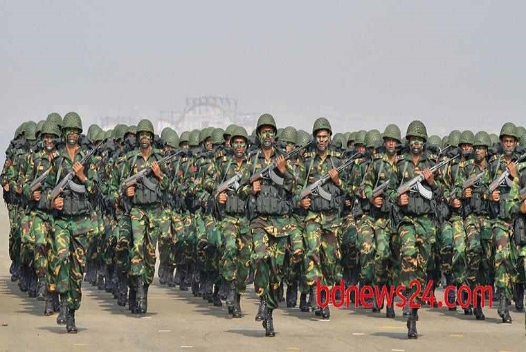 Quân đội Bangladesh được thành lập chính thức từ ngày 21/11/1971. Tuy nhiên, so với quy mô dân số lên tới 156 triệu người thì có vẻ như,  tiềm lực quốc phòng của Bangladesh hiện tại không hề tương xứng với những nền tảng mà nước này đang sở hữu. Nguồn ảnh: Global.