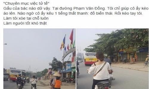 Nữ sinh mặc áo trễ vai khổ sở vì bị đưa tin sai sự thật lên mạng