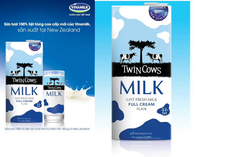 Vinamilk ra mắt sữa tươi tiệt trùng sản xuất tại New Zealand