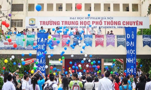 Trường THPT Chuyên Đại học Sư phạm công bố điểm chuẩn vào lớp 10