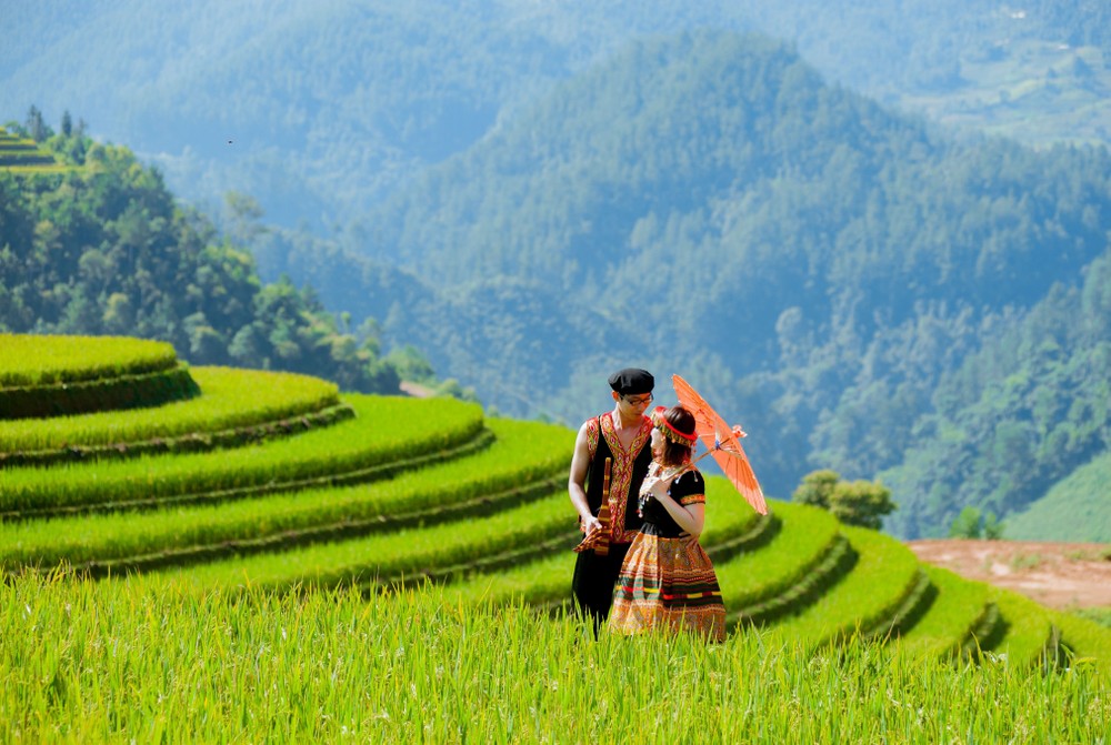  Ruộng bậc thang Mù Cang Chải là ruộng bậc thang duy nhất được công nhận là Di tích quốc gia đặc biệt của nước ta vào năm 2019. Trước đó, ruộng bậc thang Mù Cang Chải từng được công nhận Di tích quốc gia năm 2007. Ảnh: Báo Yên Bái.