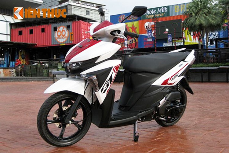 Cũng giống như nhiều mẫu xe tay ga của mình đã từng xuất hiện. Mẫu scooter  GT125 mới của Yamaha sở hữu thiết kế thể thao, bắt mắt phù hợp với khách hàng trẻ tuổi.