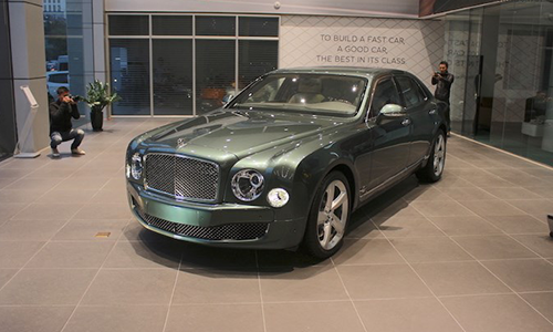 Bentley Mulsanne Speed tại Hà Nội nộp thuế gần 13 tỷ đồng