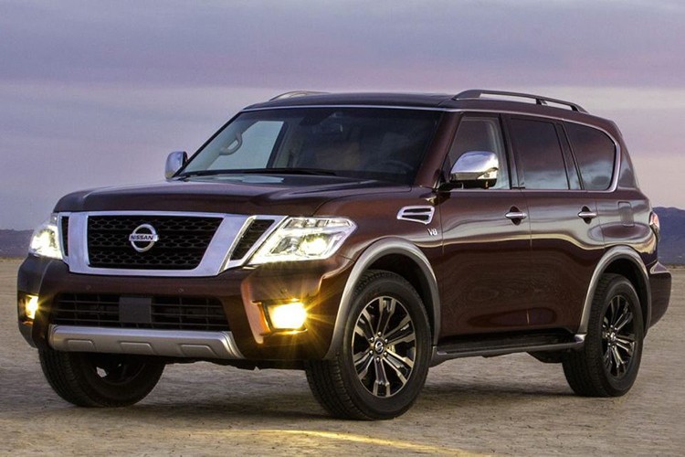 Hãng xe ôtô Nissan vừa chính thức giới thiệu phiên bản mới của dòng SUV cỡ lớn 8 chỗ Armada tại thị trường Mỹ. Mẫu  xe SUV Nissan Armanda khá nổi tiếng tại một số thị trường trên Thế giới, tương tự như Toyota đã làm với Land Cruiser và Lexus LX570, mẫu xe này đã được sử dụng làm nền tảng để tạo ra chiếc SUV cao cấp Infiniti QX80.