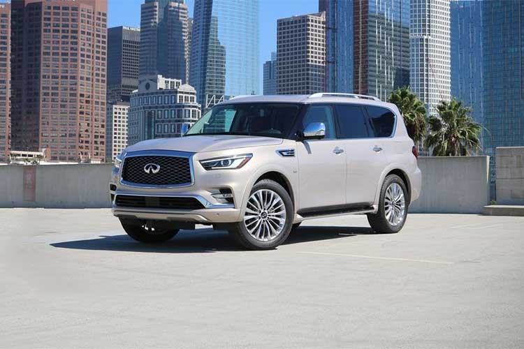 Mẫu  xe sang Infiniti QX80 2018 thuộc dòng SUV cỡ lớn từng ra mắt tại triển lãm ôtô quốc tế Dubai 2017 vào 14/11/2017 vừa qua mới đây đã bất ngờ có mặt tại các đại lý tại thị trường UAE với giá bán từ 64.750 USD (tương đương gần 1,5 tỷ đồng).