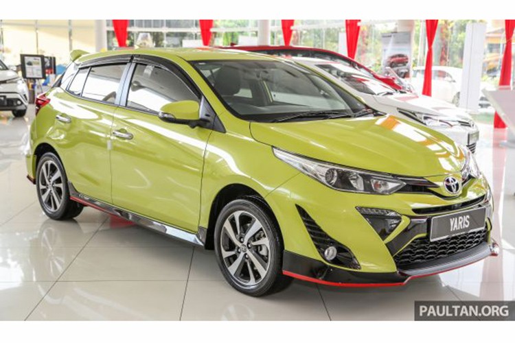 Mẫu xe  Toyota Yaris 2019 mới thực chất chỉ là phiên bản nâng cấp facelift giữa đời nên nó được thay đổi nhẹ nhàng về thiết kế ngoại thất để làm mới sản phẩm. Mẫu xe này chuẩn bị được giới thiệu và bán a tại Malaysia.