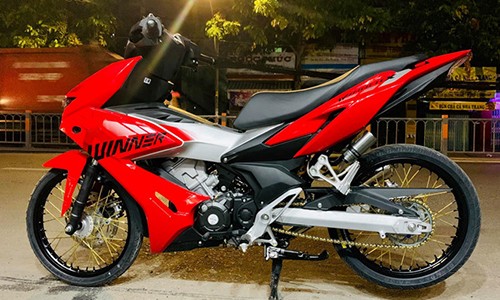 Honda Winner X độ xe đua drag của dân chơi Sài Gòn