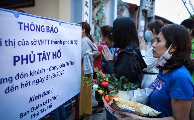 Hà Nội yêu cầu không tập trung đông người tại cơ sở tôn giáo, tín ngưỡng