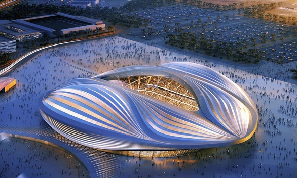  1. Công nghệ làm mát sân vận động: Mặc dù sự kiện  World Cup ở Qatar sẽ được tổ chức từ tháng 11 đến tháng 12, nhưng nhiệt độ ở vùng Vịnh vẫn có khả năng đạt khoảng 26⁰C. Các cảm biến xung quanh sân vận động sẽ giữ nhiệt độ không đổi và điều chỉnh luồng không khí cho các chỗ ngồi trong bóng râm hoặc ngoài trời.