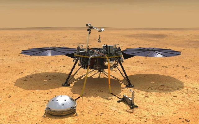 InSight - tàu đổ bộ của NASA đã phát hiện một lớp silicate nóng chảy quanh lõi của  Sao Hỏa.