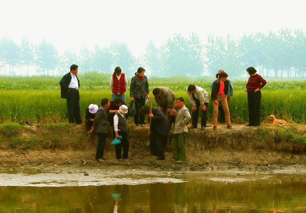 Khi  vật thể được đưa về nhà, tin đồn về vàng nhanh chóng lan truyền trong làng. Người dân đổ xô đến đào ao và phát hiện thêm 21 khối vàng. Tiểu thương xuất hiện để mua vàng, và cảnh sát phải điều tra vụ việc.