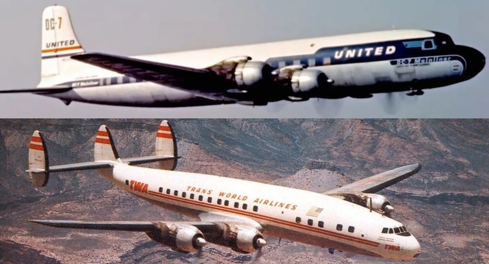 1. Ngày 30/6/1956: Va chạm trên không giữa Douglas DC-7 và Lockheed L-1049 Super Constellation tại Grand Canyon, Mỹ, khiến 128 người thiệt mạng. Vụ  tai nạn máy bay nổi tiếng này đã thúc đẩy nâng cấp hệ thống kiểm soát không lưu và thành lập Cơ quan Hàng không Liên bang (FAA) vào năm 1958.