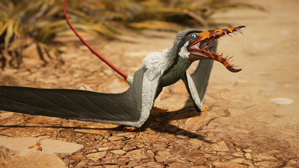 Rhamphorhynchus là một loài  thằn lằn bay cỡ nhỏ thuộc họ Rhamphorhynchidae, sống vào cuối kỷ Jurassic khoảng 148-150 triệu năm trước tại Châu Âu ngày nay.