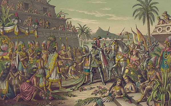 1.  Kho báu của Montezuma: Khi Hernán Cortés chinh phục đế chế Aztec vào thế kỷ 16, hoàng đế Montezuma II đã tích lũy một lượng lớn vàng bạc và châu báu. Tuy nhiên, sau khi Montezuma bị bắt và giết, kho báu này đã biến mất một cách bí ẩn. (Ảnh: Ancient Origins)  