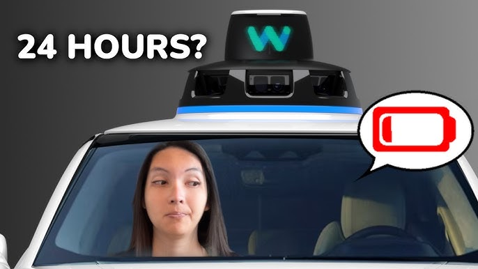 Sophia Tung, một kỹ sư từ San Francisco, đã có trải nghiệm không mấy suôn sẻ với  robot taxi Apollo Go của Baidu tại Thâm Quyến. (Ảnh: YouTube/Sophia Tung)